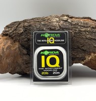 Korda Iq Fluorocarbon Hooklink 20Lb 20M KIQ20 Vorfachmaterial Transparent