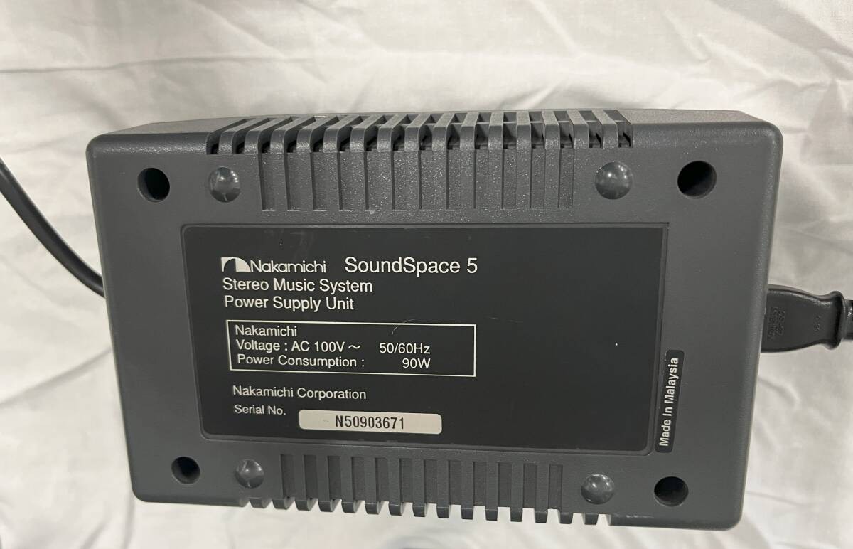 Nakamichi SoundSpace5 3CD Changer FM AM Tuner Speakers Nakamichi SoundSpace5 3CD Changer FM AM Tuner Speakers