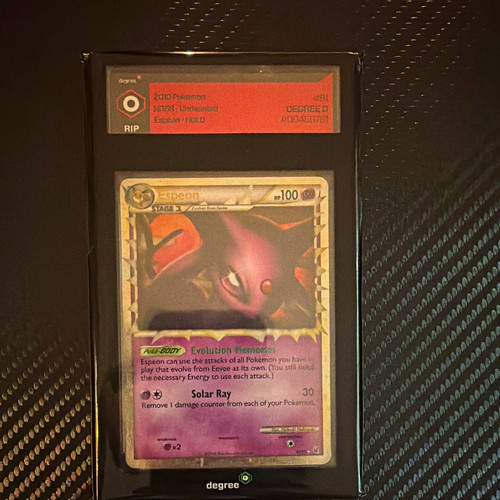 The Pokémon Company Espeon PRIME 81/90 Undaunted Holo EN 2010