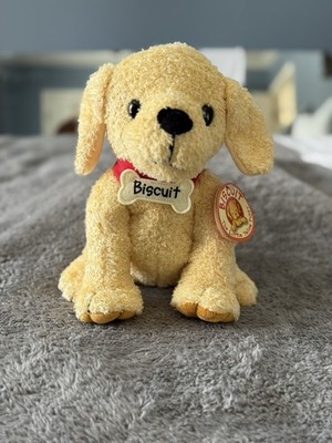 Biscuit The Little Yellow Puppy Plush Stuffed Dog w/ Tag Kids Book Character 10 