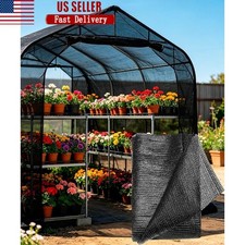 Durable Sun Shade Cloth Garden Greenhouse Patio Vegetable Beds Outdoor Use