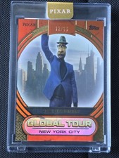 2025 Topps Pixar Gold JOE GARDNER Soul Pixar's Global Tour Orange /25 🔥🔥!!!