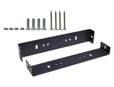 Carbon Steel Mailbox Mounting Bracket, Fits 11 Wide Floor, Post Mount, 10.85