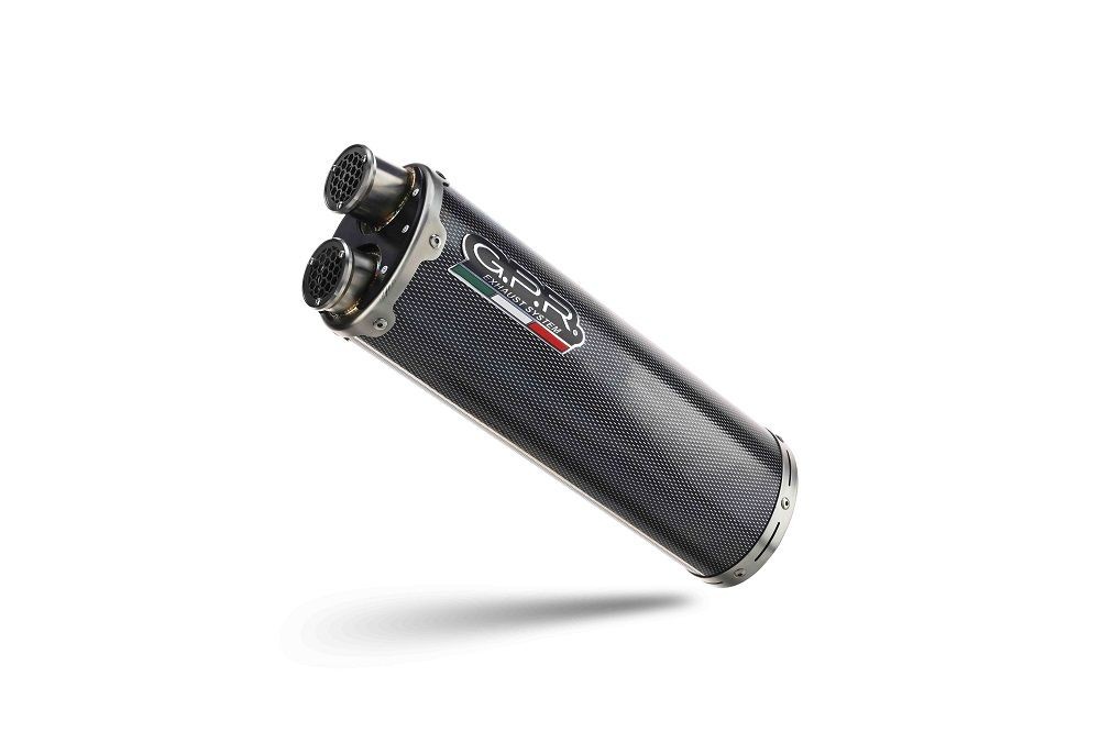 GPR Dual Poppy Slip-on Muffler Exhaust For KTM 1090 Adventure 2017-2020