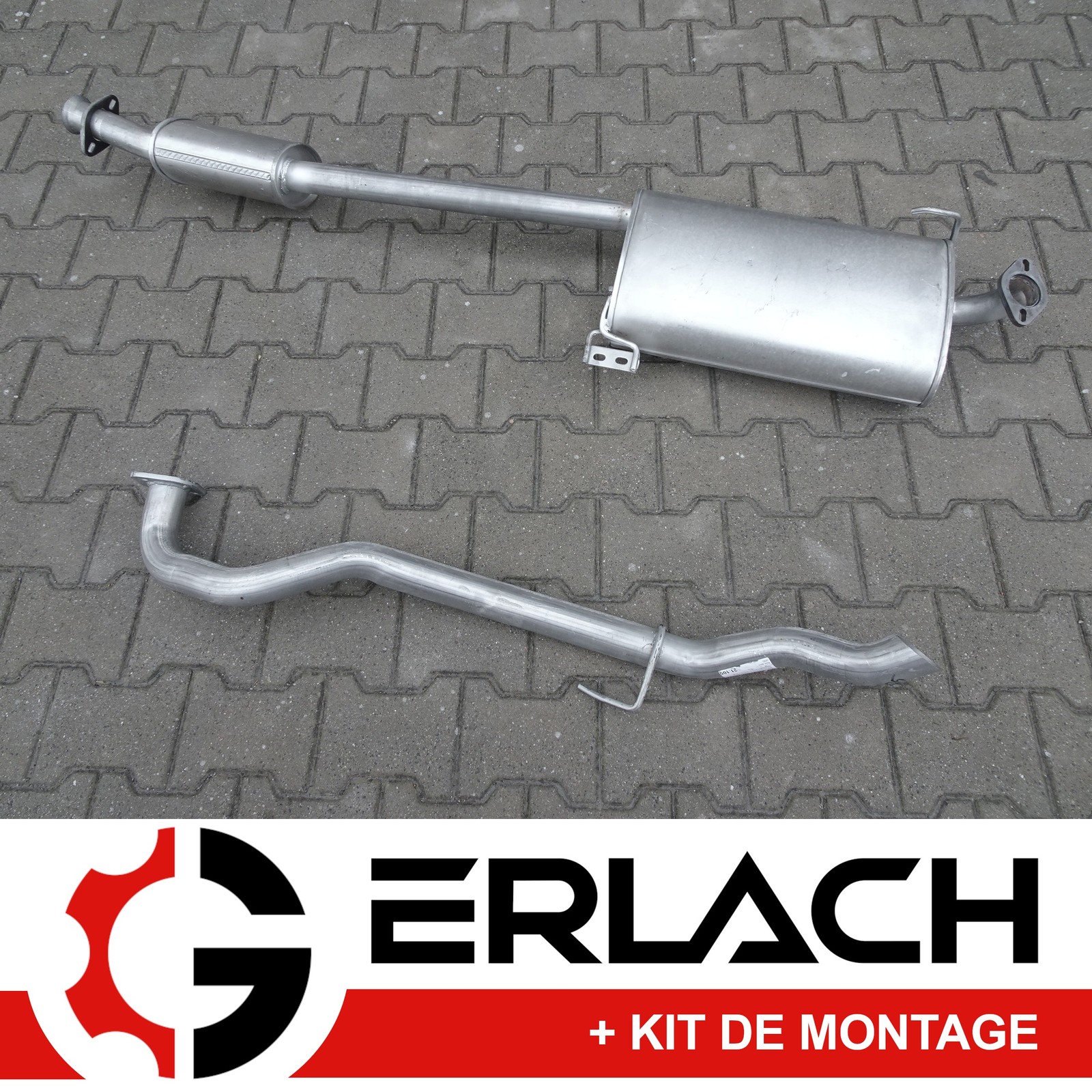 Silencieux pot échappement Opel Frontera A 2.2i essence 16V de rechange arrière