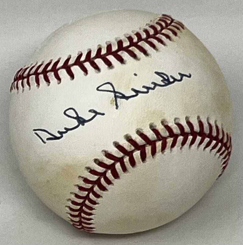 Duke Snider Autographed Signed Baseball JSA Authentic 