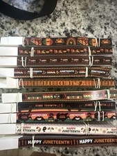 1200 Piece Juneteenth Paper Bracelets