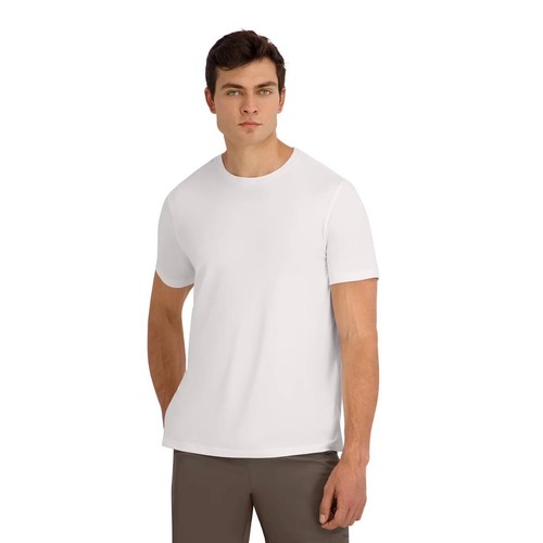 Outdoor Voices CloudKnit Tee Mens XXL Egret Solid NWT