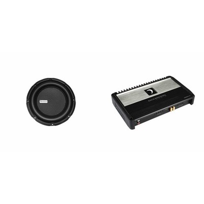 Diamond Audio Des 1-Ch 500W Amp W/Remote And Diamond Elite 8'' Dvc 2Ω 200W Rms...