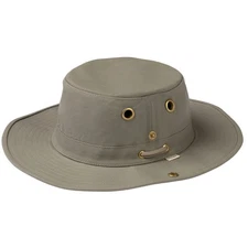 Tilley T3 Cotton Duck Hat, Khaki, 7 3/8