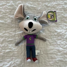 New Chuck E Cheese Pizza Plush Mouse Stuffed Animal Doll 12”
