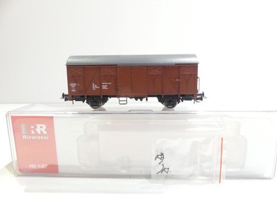 Rivarossi H0 HR6204 ged. Güterwagen Gs ''Materialkurswagen'' der DR in OVP G6001