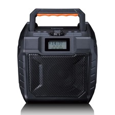 Lenco ODR-160GY - Leistungsstarkes tragbares outdoor DAB+/FM Radio mit Bluetooth