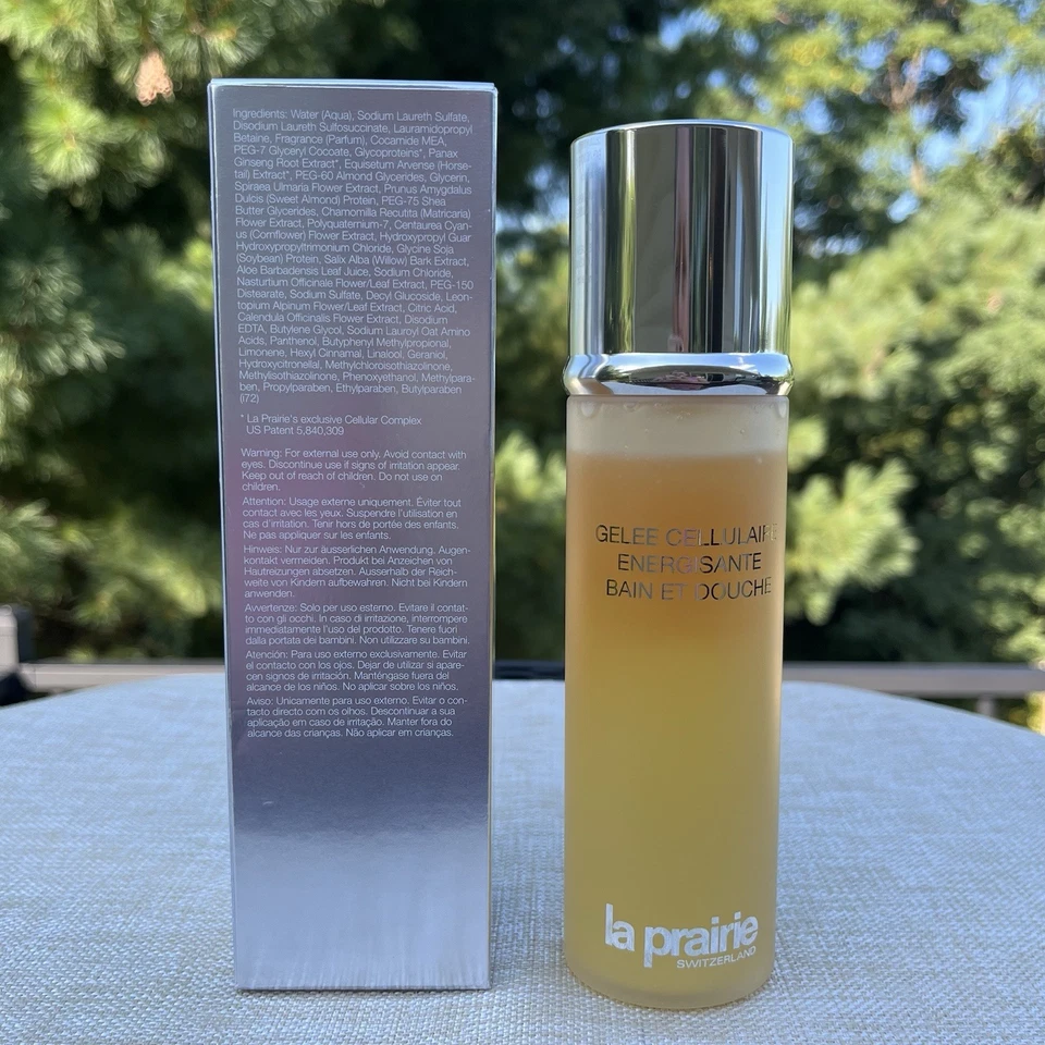La Prairie Cellular Gelaea Energizante de Baño y Ducha 6.8oz | 200ml Nueva En Caja Foto 2 de 3