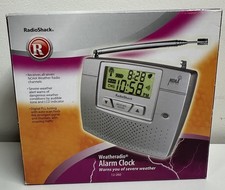 Radio Shack Weather Radio NOAA With Alarm Clock 12-260 Public Alert Messages MP