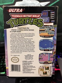 NES Nintendo Teenage Mutant Ninja Turtles CiB con polistirolo