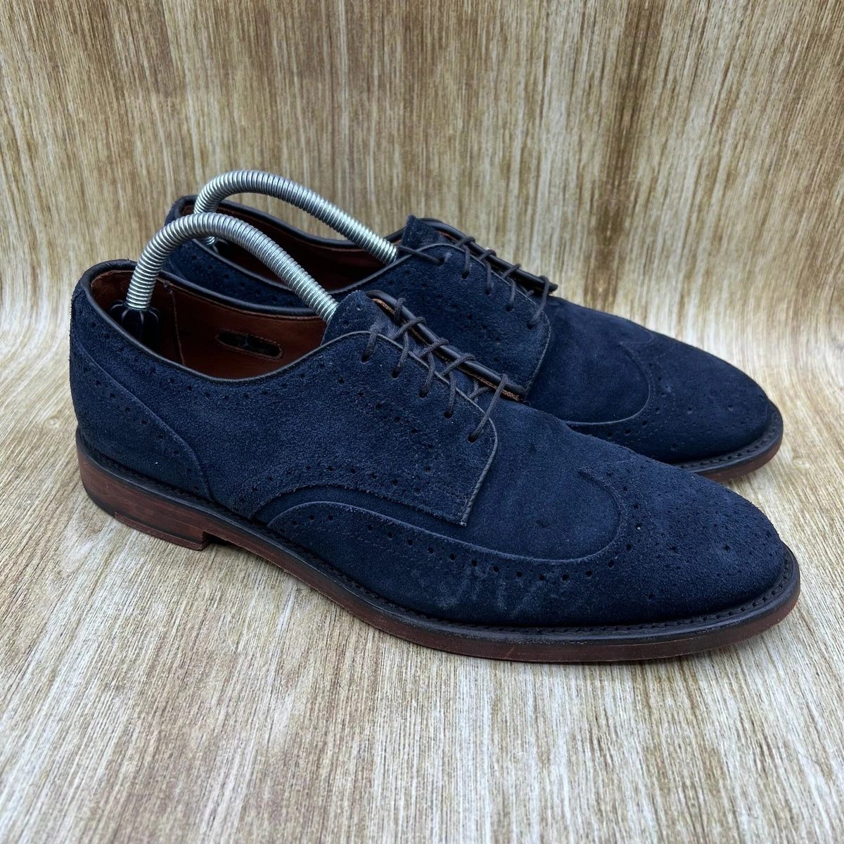 Allen Edmonds Blue Oxford Dress Shoes for Men for sale | eBay display picture 3