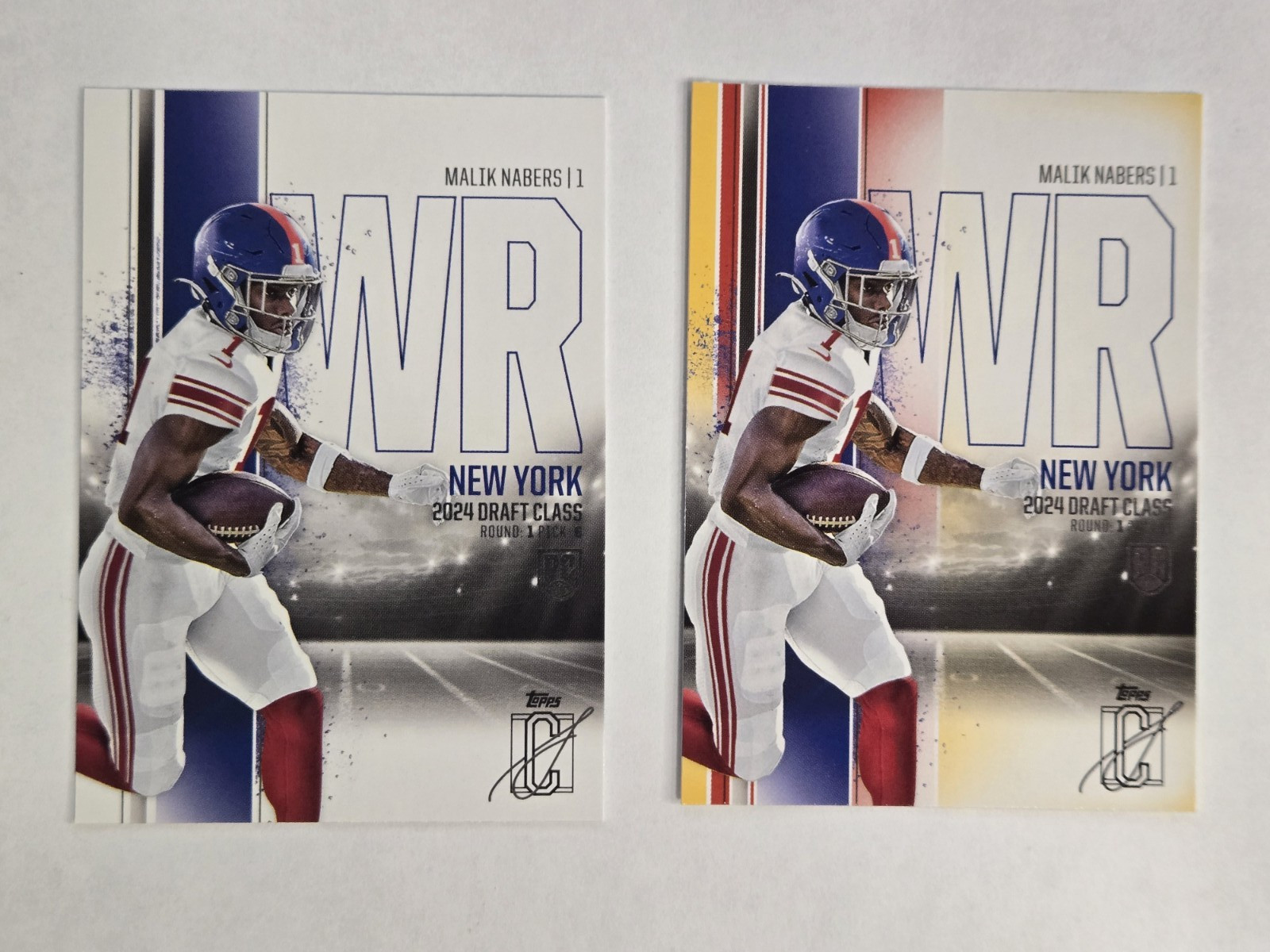 Malik Nabers 2024 Topps Signature Class - Rookies #159 Bronze (RC)