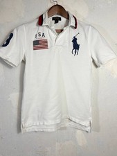 Polo Ralph Lauren White Classic Polo Pique Sport Shirt