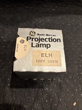 ELH Projector Projection Lamp Bulb 300W 120V AVG-35-HR GE USA
