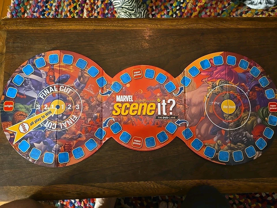 Marvel Deluxe Edition Scene It DVD Trivia Board Game - Image 4 of 4