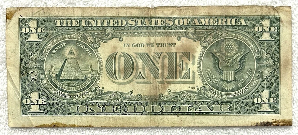 30000070 - Fancy Low Serial - 2006 $1 Bill Federal Reserve Note - Image 3 of 3