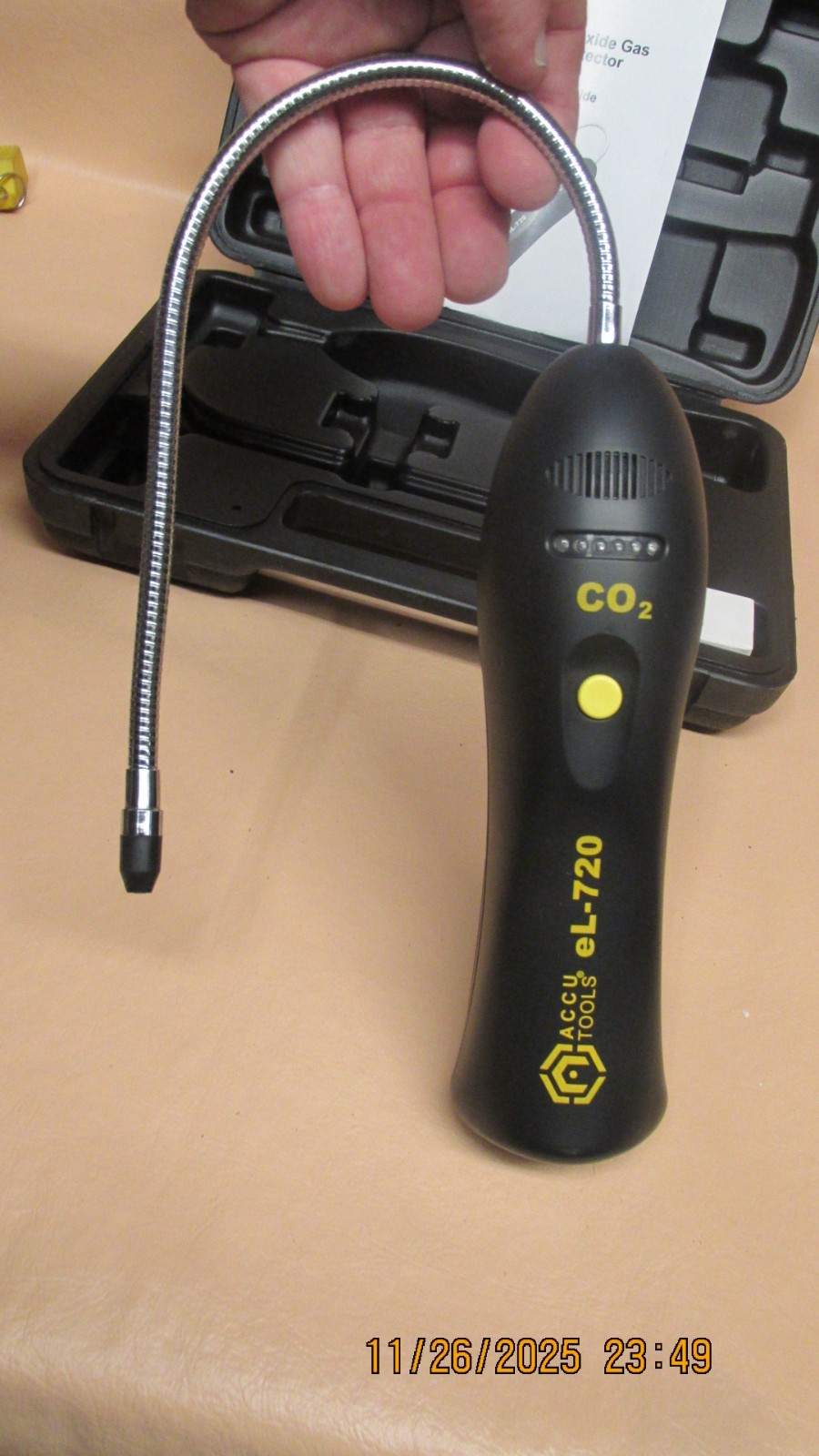 Accu-tools co2 carbon dioxide leak detector el-720 see video