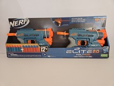 NERF Elite 2.0 Vold SD-1 2 Pack Soft Dart Blaster Gun Set - New