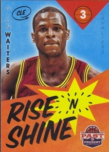 2012-13 Panini Past and Present Rise N Shine #91 Dion Waiters - BSK