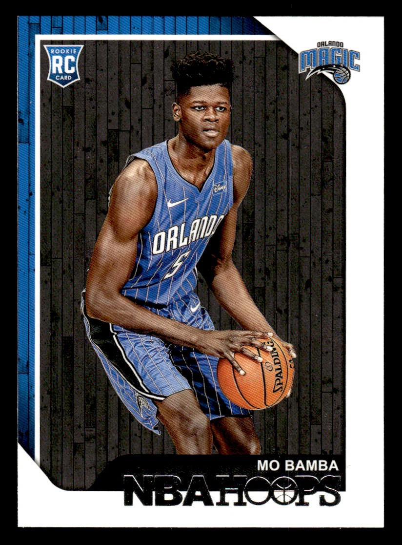 2018-19 Hoops #260 Mo Bamba Rookie Card Orlando Magic