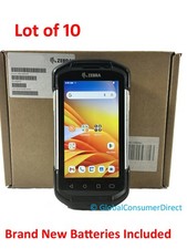 Lot of 10 Zebra TC77 Android 14 Barcode Scanner 1D/2D/QR TC77HL-5ME24BG-NA LTE
