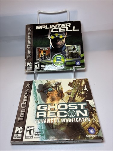 Tom Clancy’s Splinter Cell & Ghost Recon Advanced Warfighter For PC | eBay