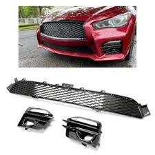 Lower Grille Fog Light Cover Compatible with Lower Grille Fog Light Covers