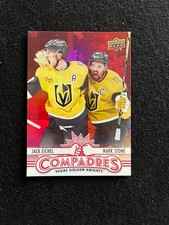 Jack Eichel & Mark Stone Compadres RED 13/199 2025-26 Series 1 CM-14 Vegas