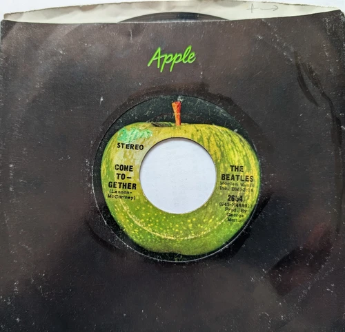 CANADA!!! VG+ THE BEATLES Come together /Something ERROR 1969 1st Press APPLE 45
