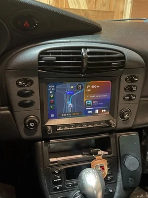 CHSTEK Apple Carplay For For Porsche 911 996 Boxster 986 Car Stereo Radio 7" Android 14