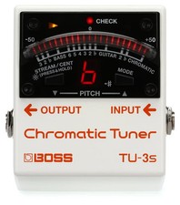 Boss TU-3S Chromatic Tuner and Power Supply