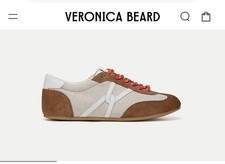 Veronica Beard Riviera Sneakers W7 Sand/Hazelwood + Suede