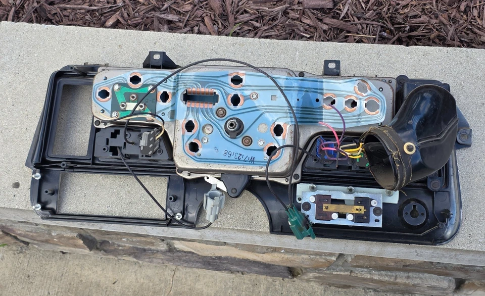 Antena Buick Speedo 1968-70 tablero climatización crucero CNTRL PWR Riviera Wildcat Electra Foto 3 de 3