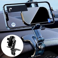 360  Universal Car Phone Mount Holder For Cell Phone Samsung Galaxy iPhone GPS