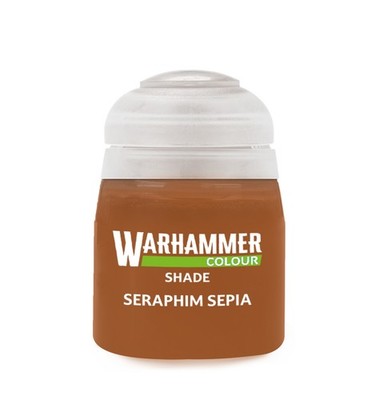 Shade Seraphim Sepia 18ml Citadel Farben Games Workshop Acrylfarbe NEU