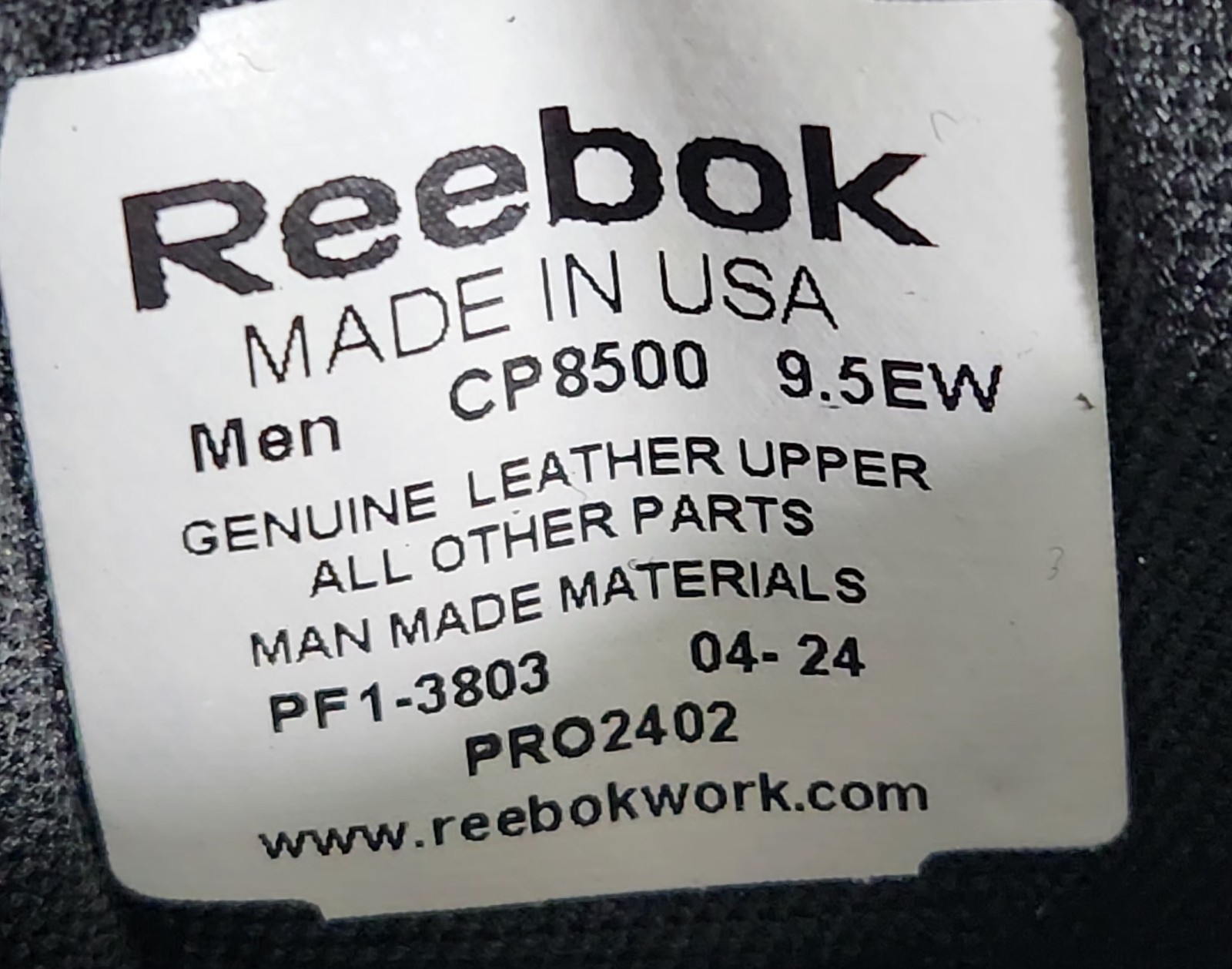 Reebok Postal Express CP8500 Men’s Work Boots 9.5 Extra WIDE thumbnail 6