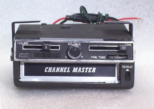 CHANNEL MASTER 6275  8 track Car Truck Auto VERY Nice Working see the video