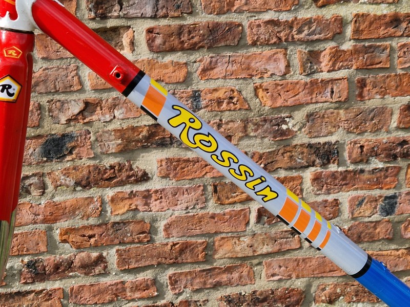 Rossin Frameset. Columbus SLX 56cm Ghibli Paint. L'Eroica Vintage Retro Colnago