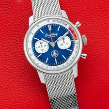 Breitling Top Time B01 Shelby Cobra Blue Dial 41mm - AB01763A1C1A1