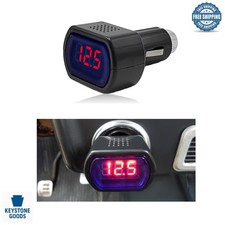 Digital Car Volt Meter 12v 24v - Battery Voltage Monitor For Automotive Digital Car Volt Meter 12v 24v - Battery Voltage Monitor For Automotive