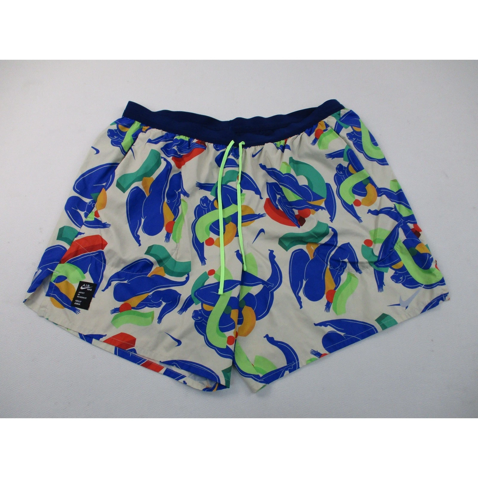 Nike Running Shorts Mens 2XL Multi Kelly Anna A.I.R. Artist Residence CZ9200-008
Opens in a new wind