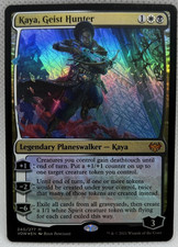 FOIL  Kaya, Geist Hunter / die Geistjägerin  - CRIMSON VOW -  englisch  (nm +)