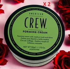 American Crew Forming Cream with Medium Hold and Shine 1.75 Oz Pack of 2 