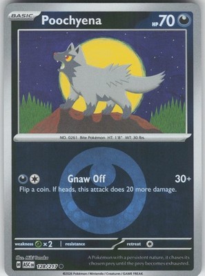 Poochyena (Energy Symbol Pattern) Reverse Holofoil [ASC - 128/217]